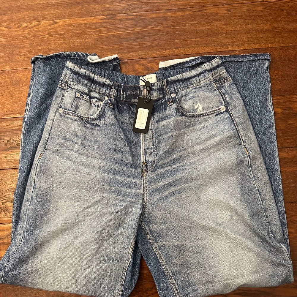 Rag & Bone Blue Relaxed Jeans with Vintage-Inspired Design